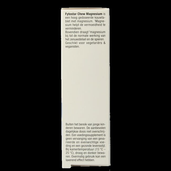 Fytostar Magnesium chew kauwtabletten 45 Kauwtabletten