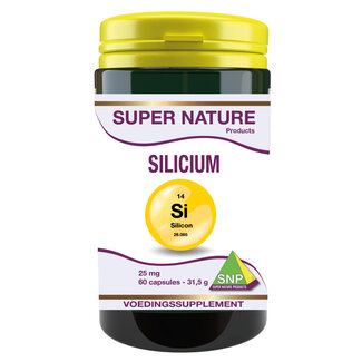 SNP SNP Silicium 25mg 60 Capsules