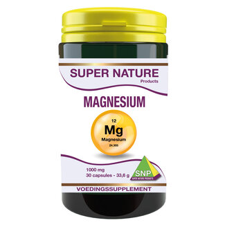 SNP SNP Magnesium 1000mg puur 30 Capsules