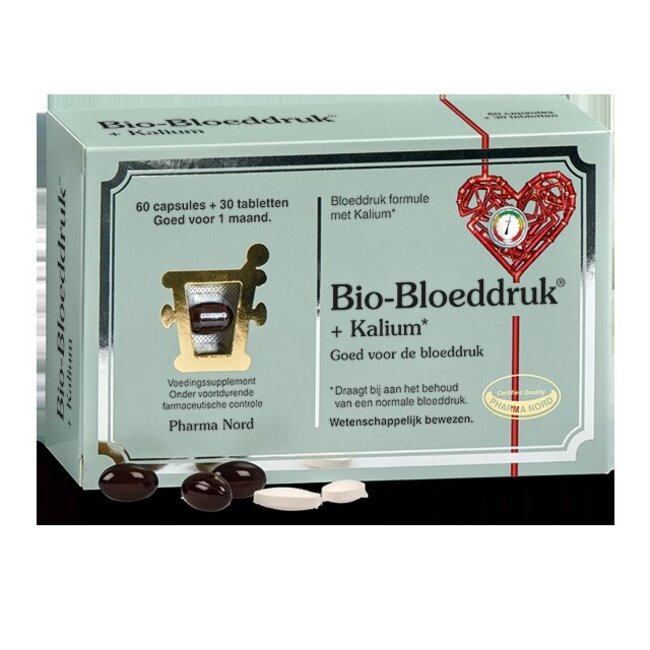 Pharma Nord Bio bloeddruk & kalium tabletten en capsules 90 Stuks