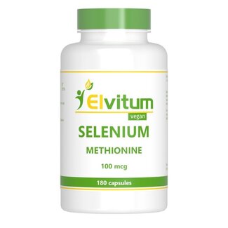 Elvitum Elvitum Selenium methionine 100mcg 180 Vegetarische capsules