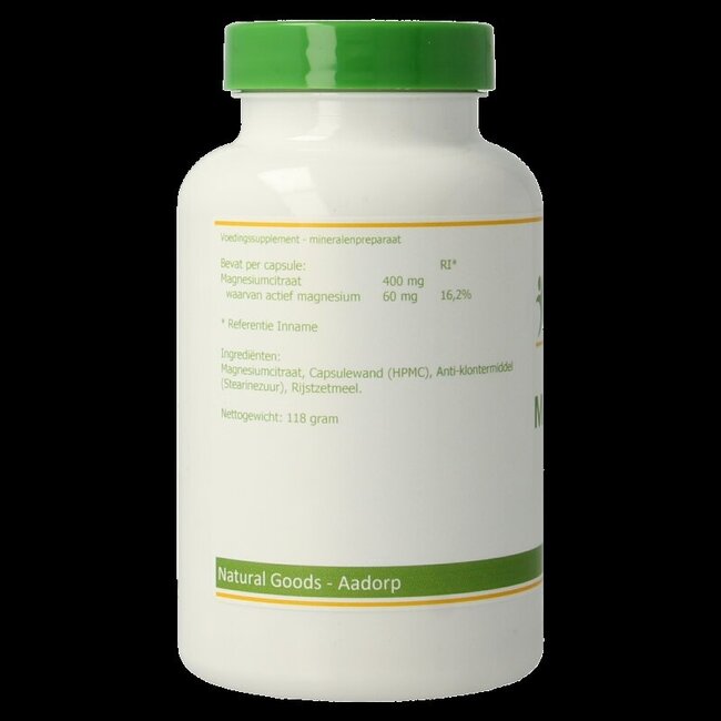 Elvitum Citrate de magnésium 180 gélules végétales