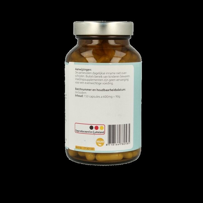 Hanoju MSM methyl 500mg 150 Vegetarische capsules