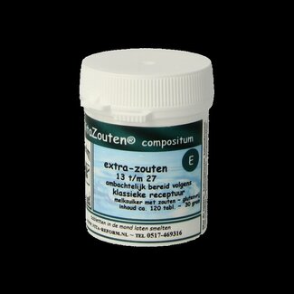 Vitazouten Vitazouten Compositum extra 13 t/m 27 120 Tabletten