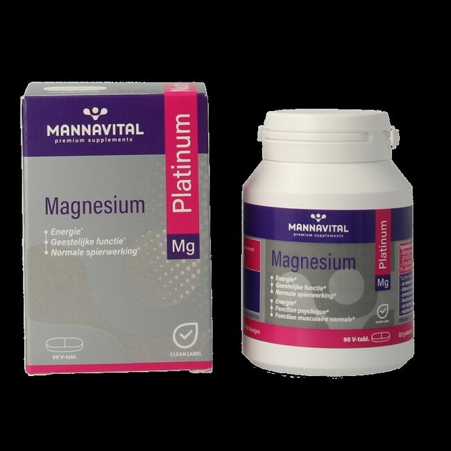 Mannavital Magnesium platinum 90 Tabletten