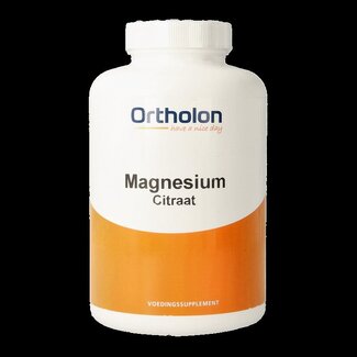Ortholon Ortholon Magnesium citraat 240 Vegetarische capsules
