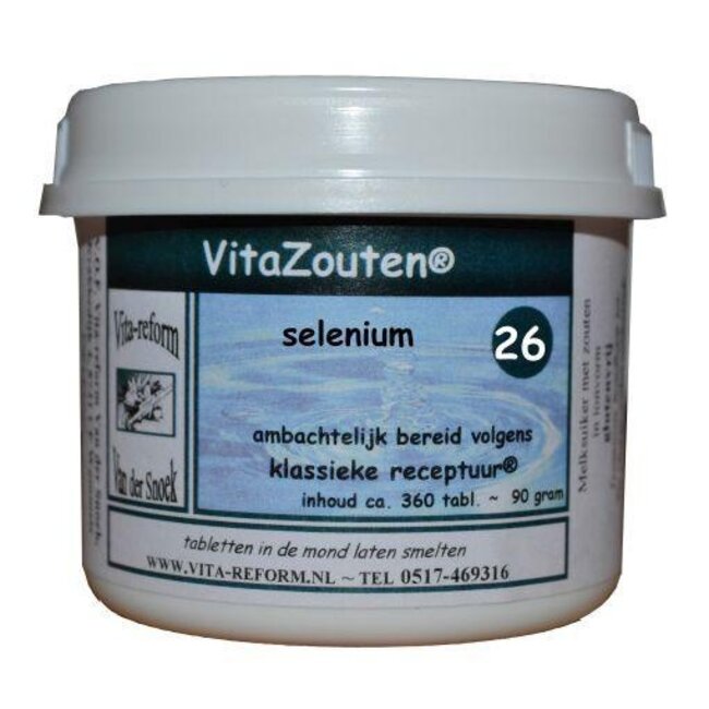 Vitazouten Selenium VitaZout nr. 26 360 Tabletten