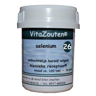 Vitazouten Vitazouten Selenium VitaZout nr. 26 120 Tabletten