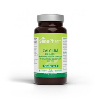 SanoPharm SanoPharm Calcium 200 mg wholefood 30 Capsules