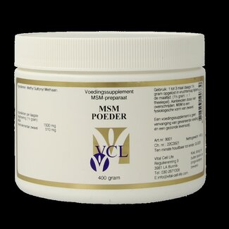 Vital Cell Life Vital Cell Life MSM en poudre 400 g