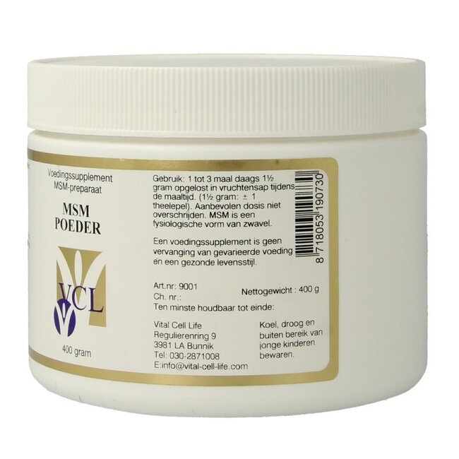Vital Cell Life MSM poeder 400 Gram
