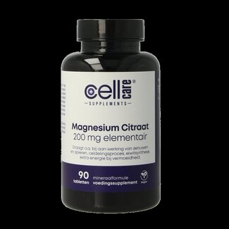 CellCare CellCare Magnesium 200mg elementair  90 Tabletten