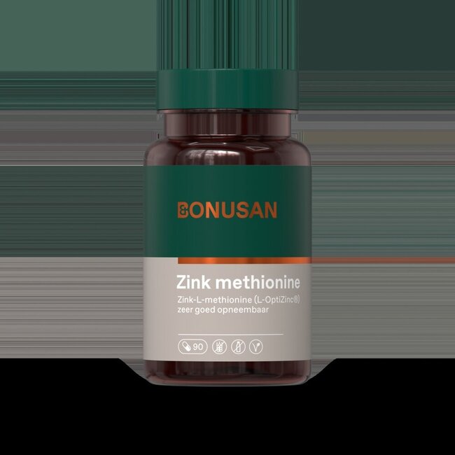 Bonusan Zink methionine 90 Vegetarische capsules