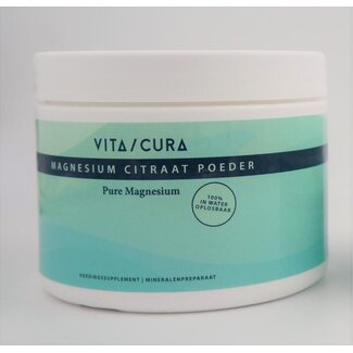 Vitacura Vitacura Magnesium citraat poeder 400 Gram