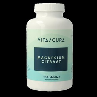 Vitacura Vitacura Magnesium citraat 200 mg 180 Tabletten