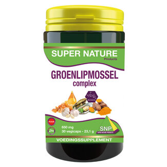 SNP SNP Groenlipmossel complex puur 30 Vegetarische capsules