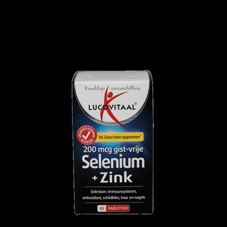 Lucovitaal Lucovitaal Selenium zink 45 Tabletten