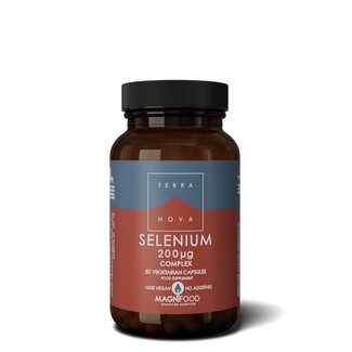 Terranova Terranova Selenium 200mcg complex 50 Vegetarische capsules