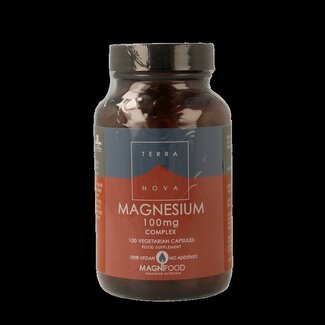 Terranova Terranova Magnesium 100mg complex 100 Vegetarische capsules