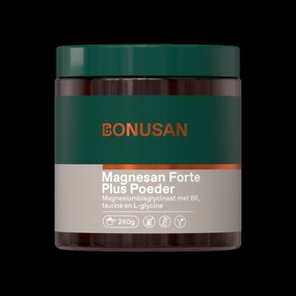 Bonusan Bonusan Magnesan forte plus poeder 240 Gram