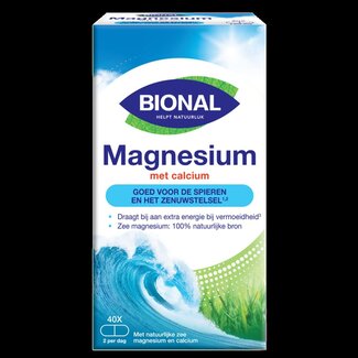 Bional Bional Zee magnesium calcium 40 Capsules