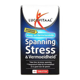 Lucovitaal Lucovitaal Magnesium spanning stress & vermoeidheid 45 Tabletten