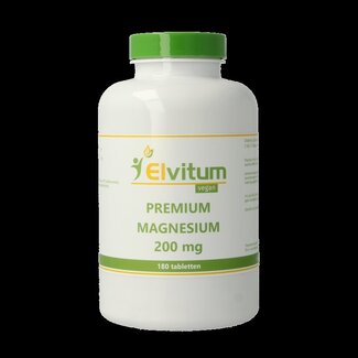 Elvitum Elvitum Premium magnesium 200mg 180 Tabletten