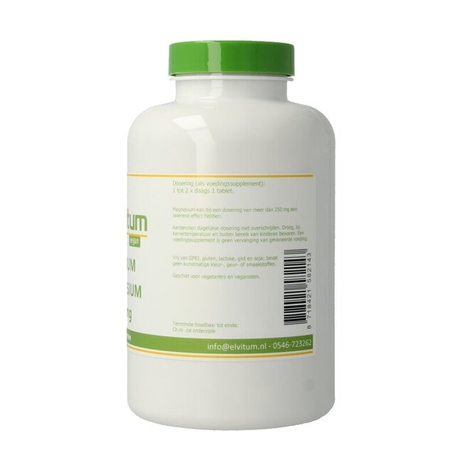 Elvitum Magnésium Premium 200mg 180 Comprimés