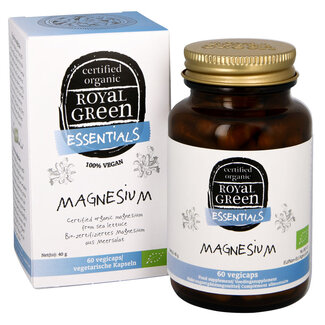 Royal Green Royal Green Magnesium bio 60 Vegetarische capsules
