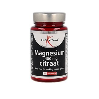 Lucovitaal Lucovitaal Magnesium citraat 400mg 30 Tabletten