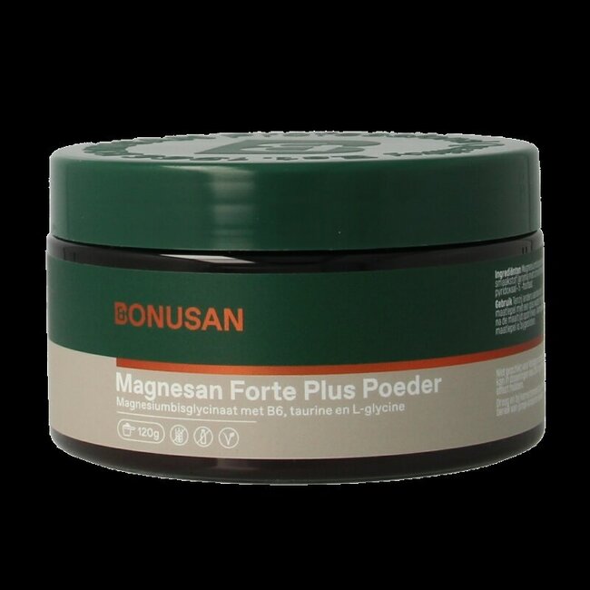Bonusan Magnesan forte plus poeder 120 Gram