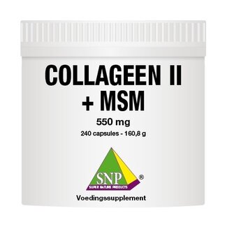 SNP SNP Collageen II + MSM 240 Capsules