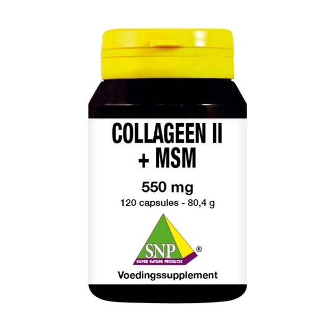 SNP Collageen II + MSM 120 Capsules