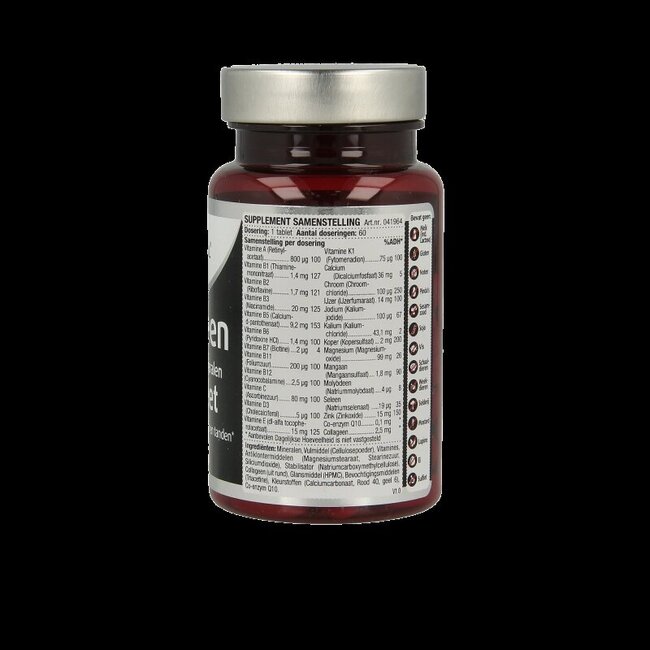Lucovitaal Collageen vitaminen & mineralen compleet 60 Tabletten