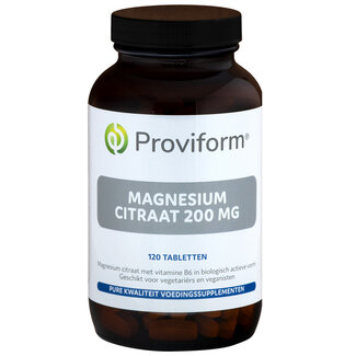 Proviform Proviform Citrate de magnésium 200 mg & B6 120 Comprimés