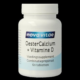 Nova Vitae Nova Vitae Calcium d'Huître Vit D 60 Comprimés