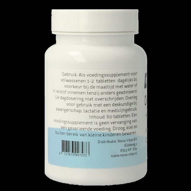 Nova Vitae Calcium d'Huître Vit D 60 Comprimés