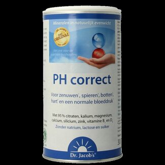 Dr. Jacob's Dr. Jacob's PH Correct poeder 300 Gram