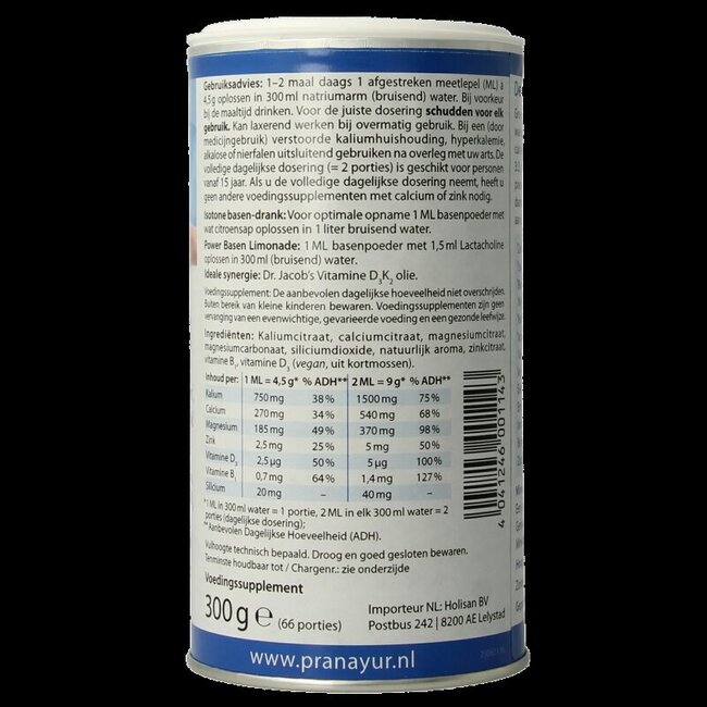 Poudre PH Correct du Dr. Jacob's 300 grammes