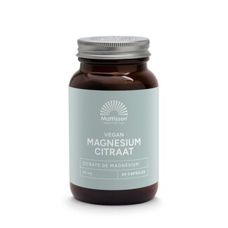 Mattisson Mattisson Absolute magnesium citraat 60 Vegetarische capsules