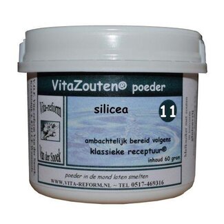 Vitazouten Vitazouten Silicea poeder nr. 11  60 Gram