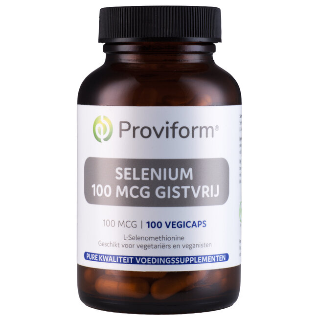 Proviform Selenium 100mcg gistvrij 100 Vegetarische capsules