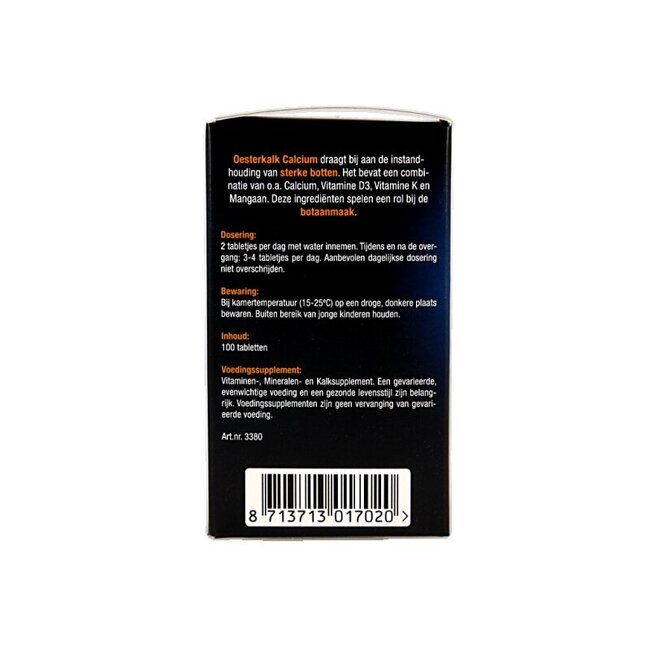 Lucovitaal Oesterkalk calcium tabletten 100 Tabletten