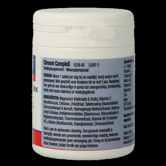 Lamberts Chromium complex 60 Tabletten