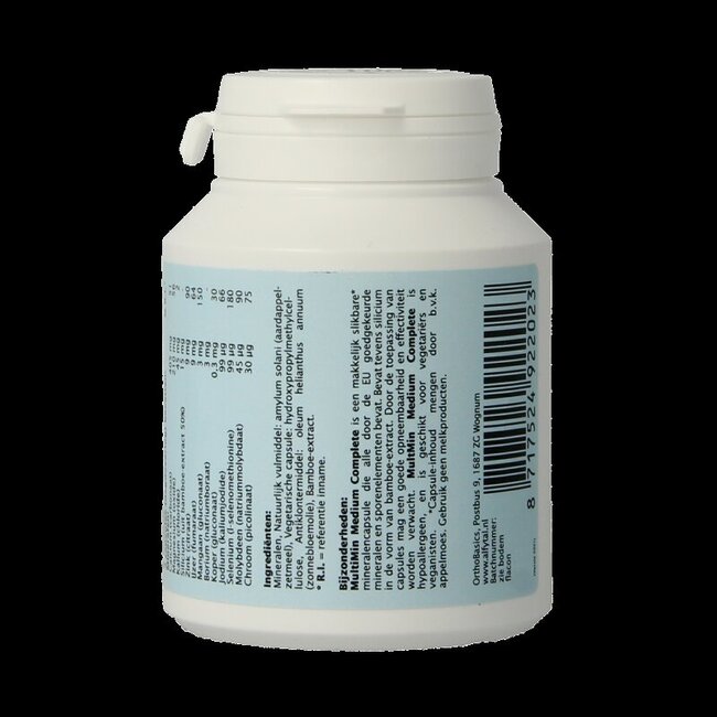 Alfytal MultiMin medium complete mineraalformule 90 Vegetarische capsules