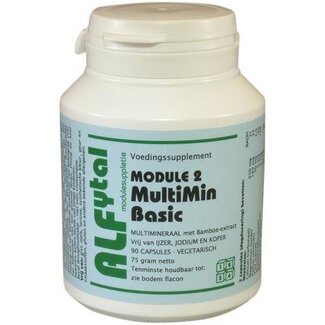 Alfytal Alfytal MultiMin basic ijzer-, jodium-, kopervrij 90 Vegetarische capsules
