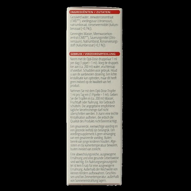 Vitals Bore élémentaire 60 ml