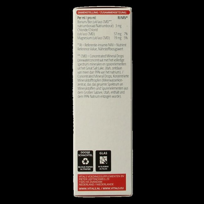 Vitals Bore élémentaire 60 ml