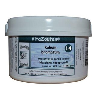 Vitazouten Vitazouten Kalium bromatum VitaZout nr. 14 720 Tabletten