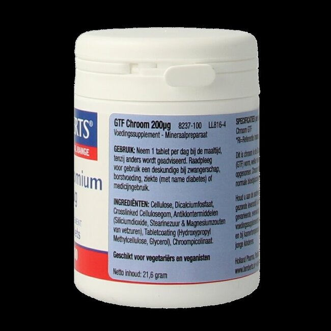 Lamberts GTF chroom 200mcg 100 Tabletten
